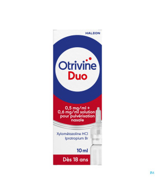 Otrivine duo 0,5/0,6 spray nas 10 ml