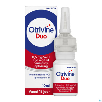 Otrivine duo 0,5/0,6 spray nas 10 ml