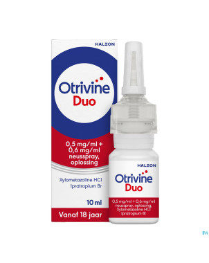 Otrivine duo 0,5/0,6 spray nas 10 ml