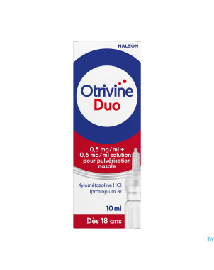 Otrivine duo 0,5/0,6 spray nas 10 ml
