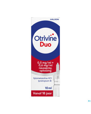 Otrivine duo 0,5/0,6 spray nas 10 ml
