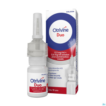 Otrivine duo 0,5/0,6 spray nas 10 ml