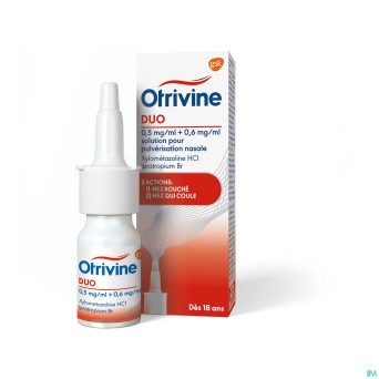 Otrivine duo 0,5/0,6 spray nas 10 ml