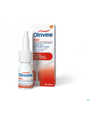 Otrivine duo 0,5/0,6 spray nas 10 ml