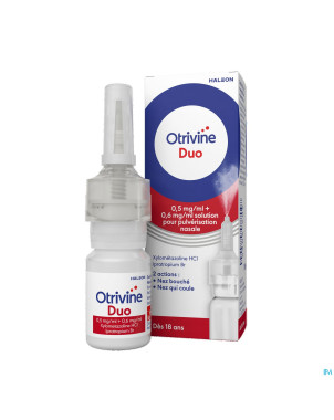 Otrivine duo 0,5/0,6 spray nas 10 ml
