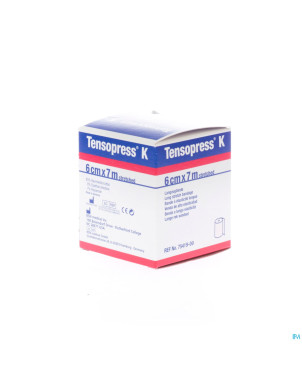Tensopress k bande crepe  6cmx7m rouleau 1 7541900