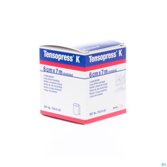 Tensopress k bande crepe  6cmx7m rouleau 1 7541900