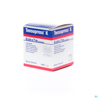 Tensopress k bande crepe  6cmx7m rouleau 1 7541900
