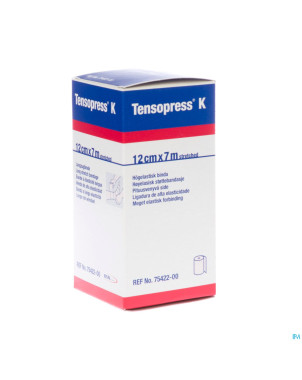 Tensopress k bande crepe 12cmx7m rouleau 1 7542200