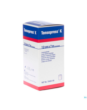 Tensopress k bande crepe 12cmx7m rouleau 1 7542200