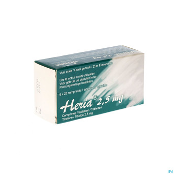 Heria 2,5 mg comp 6 x 28