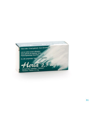 Heria 2,5 mg comp 6 x 28
