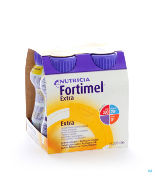 Fortimel extra abricot    4x200ml cfr 3248937