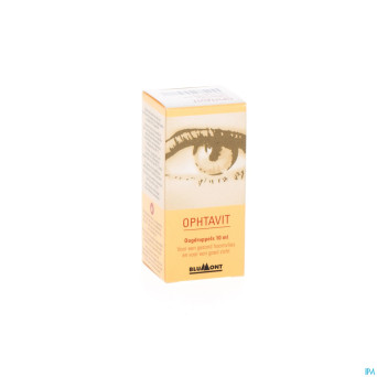 Ophtavit c gutt oculaires 10ml rempl.cnk 0122-804