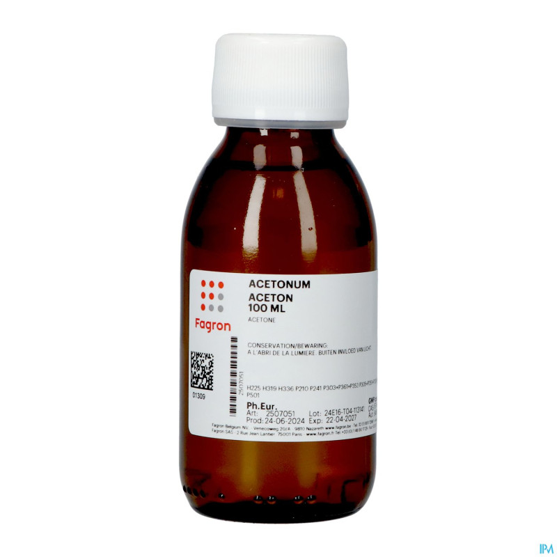 Acetone fpw    100ml fag