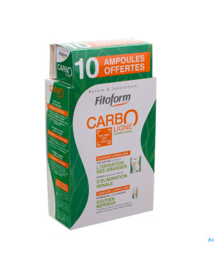 Carboligne kit bio  amp 30x10ml + fl 60ml fitoform