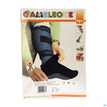 Cameleone botte orteils ouvert noir    m 1