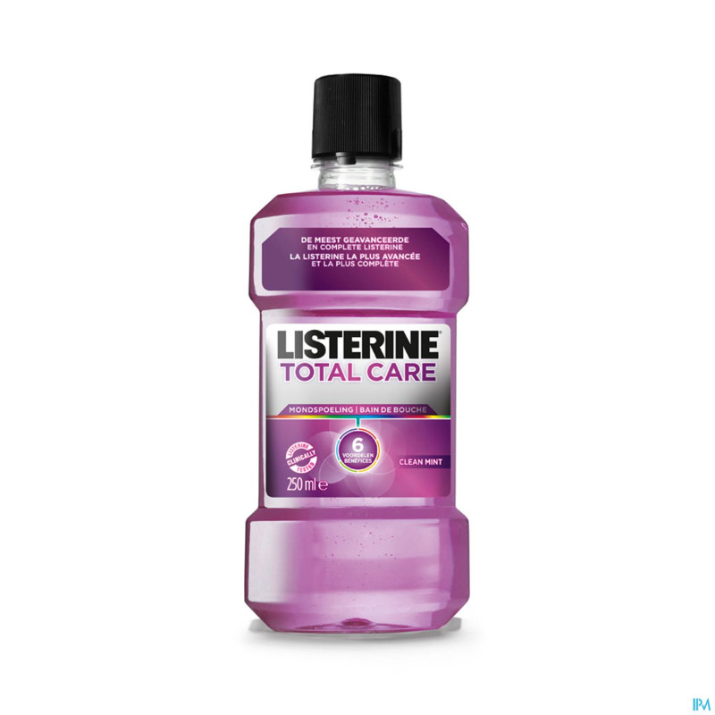 Listerine total care eau buccale 250ml