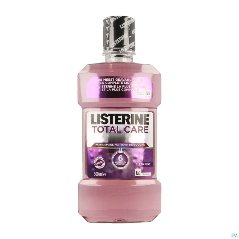 Listerine total care eau buccale 500ml