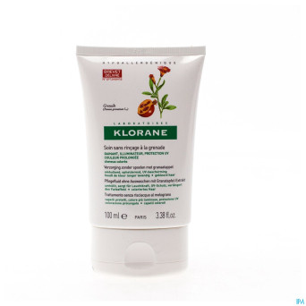 Klorane soin fluide s/rincage grenade tube 100ml