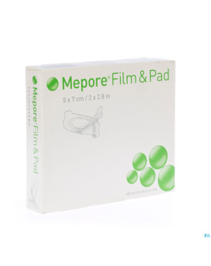Mepore film + pad oval   5x 7cm 5 275310
