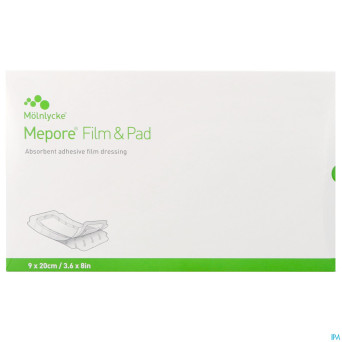 Mepore film + pad    9x20cm 5 275610
