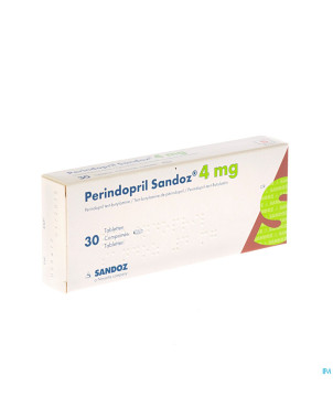 Perindopril sandoz 4 mg sandoz comp  30 x 4 mg