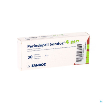 Perindopril sandoz 4 mg sandoz comp  30 x 4 mg