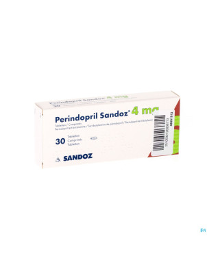 Perindopril sandoz 4 mg sandoz comp  30 x 4 mg