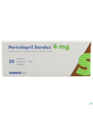 Perindopril sandoz 4 mg sandoz comp  30 x 4 mg
