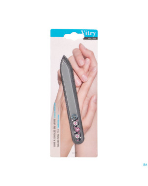 Vitry lime ongles verre strass swarovski    1073s