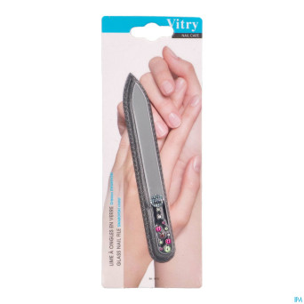 Vitry lime ongles verre strass swarovski    1073s