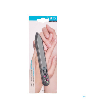 Vitry lime ongles verre strass swarovski    1073s