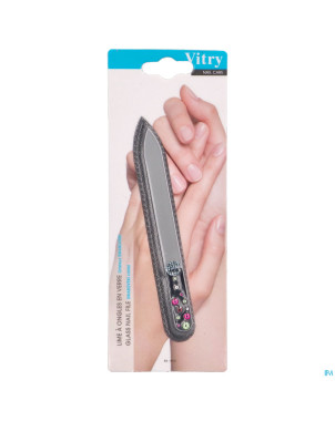 Vitry lime ongles verre strass swarovski    1073s