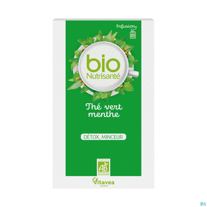 Infusion bio the vert-menthe    sach 20