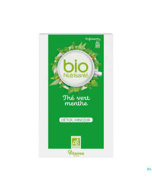 Infusion bio the vert-menthe    sach 20