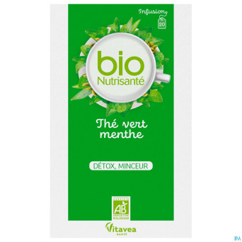 Infusion bio the vert-menthe    sach 20
