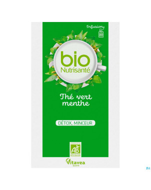 Infusion bio the vert-menthe    sach 20