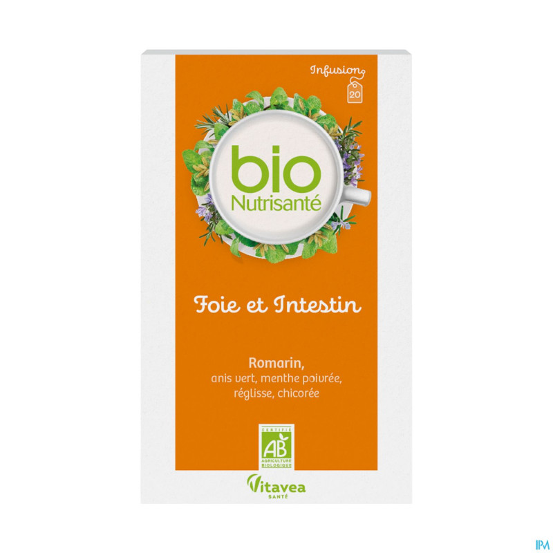 Infusion bio foie et vesicule  sach 20