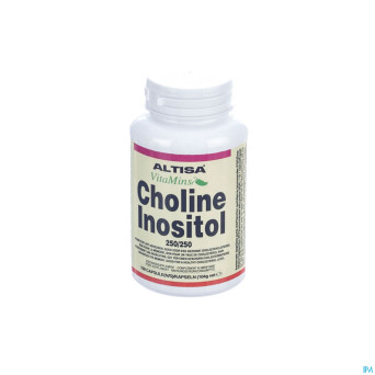 Altisa choline 250mg inositol 250mg caps 100