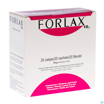 Forlax impexeco sach 20 x 10 g pip