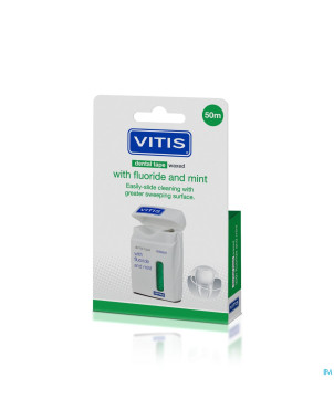 Vitis tape waxed fluor mint 50m    1502