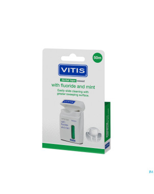 Vitis tape waxed fluor mint 50m    1502