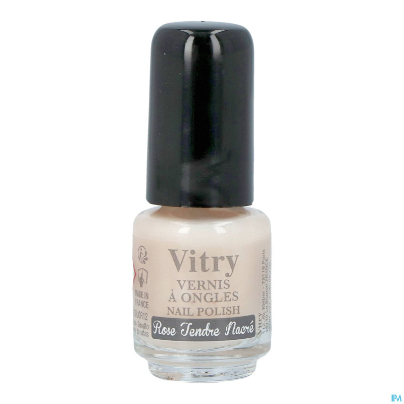 Vitry vao 12 rose tendre nacre  4ml