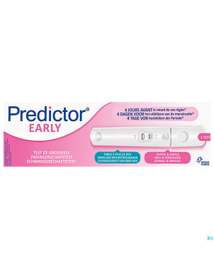 Predictor early stage test