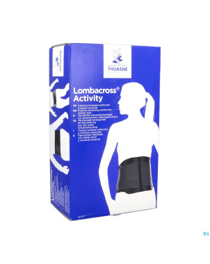 Lombacross activity ceinture lomb. 21cm noir t1