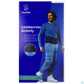Lombacross activity ceinture lomb. 21cm noir t1