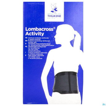 Lombacross activity ceinture lomb. 21cm noir t1