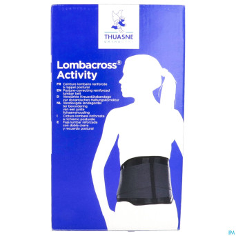 Lombacross activity ceinture lomb. 21cm noir t2