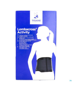 Lombacross activity ceinture lomb. 21cm noir t2